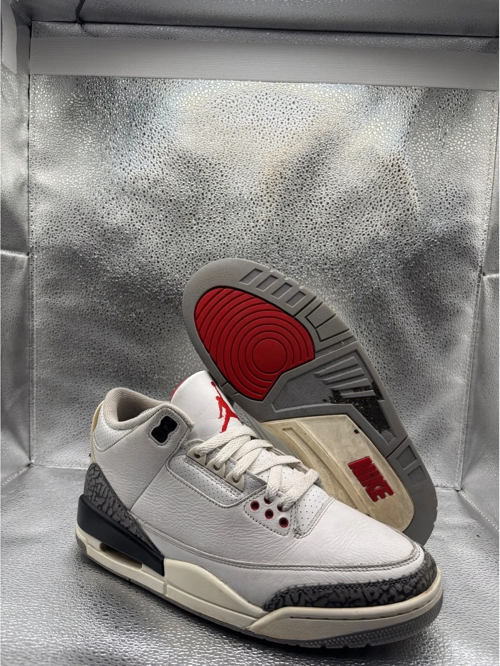 Air Jordan 3 white cement reimagined